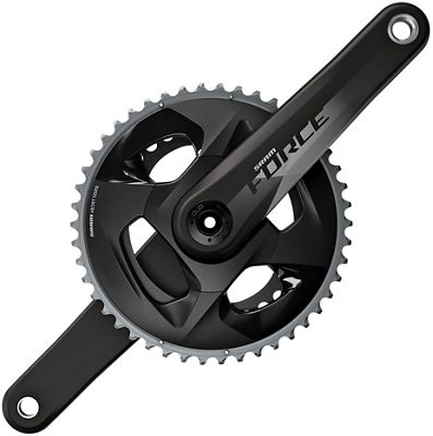 SRAM Force DUB 12 Speed Chainset - Gloss Black - 48.35t}, Gloss Black