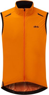 dhb Aeron Rain Defence Gilet - Orange - M}, Orange