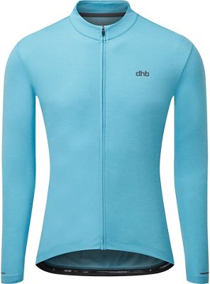 dhb Long Sleeve Jersey 2.0 - Blue - M}, Blue