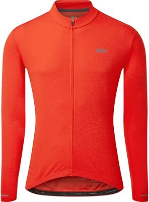 dhb Long Sleeve Jersey 2.0 - Red - XS}, Red