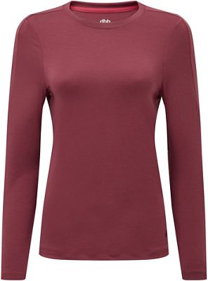 dhb Trail Womens LS Jersey - DriRelease - Red - UK 16}, Red