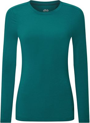 dhb Trail Womens LS Jersey - DriRelease - Teal - UK 14}, Teal