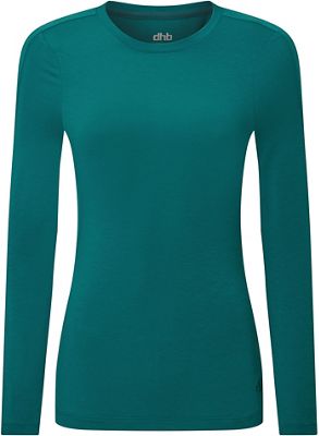 dhb Trail Womens LS Jersey - DriRelease - Teal - UK 16}, Teal