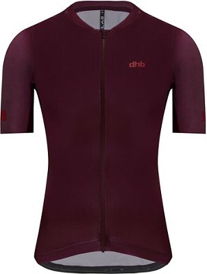 dhb Aeron Lab Short Sleeve Jersey 2022 - Burgundy - XXL}, Burgundy