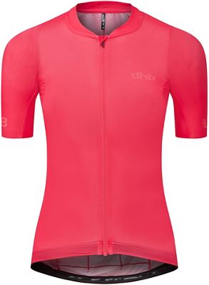 dhb Aeron Lab Women's Short Sleeve Jersey - Pink - UK 14}, Pink