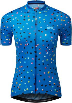 dhb Moda Womens Short Sleeve Jersey - CIELO 2021 - blu - UK 6, blu