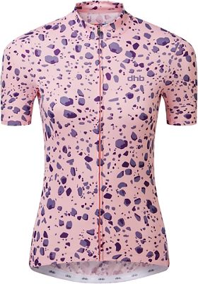 dhb Moda Womens Short Sleeve Jersey - MARMO 2021 - Pink - UK 14}, Pink