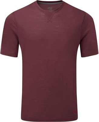 dhb Trail Merino SS Jersey - M(130) - Burgundy - XS}, Burgundy