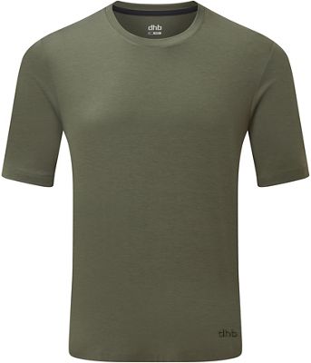 dhb Trail Short Sleeve Jersey - DriRelease - Khaki - M}, Khaki