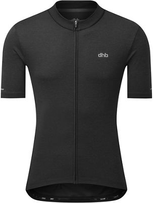 dhb Short Sleeve Jersey - Black - XS}, Black