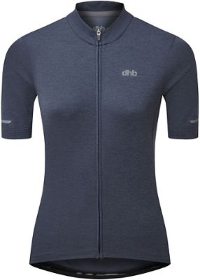 dhb Women's Short Sleeve Jersey 2.0 - Navy - UK 12}, Navy