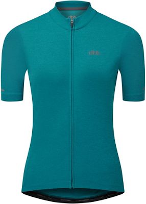 dhb Women's Short Sleeve Jersey 2.0 - Teal - UK 14}, Teal