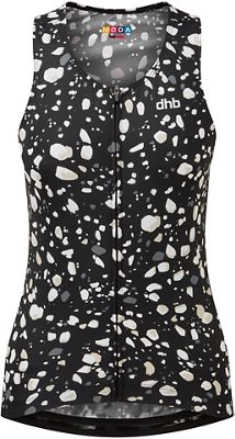 dhb Moda Womens Sleeveless Jersey - KORI - Black - UK 6}, Black