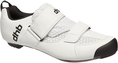 dhb Trinity Carbon Tri Shoe - White - EU 39}, White