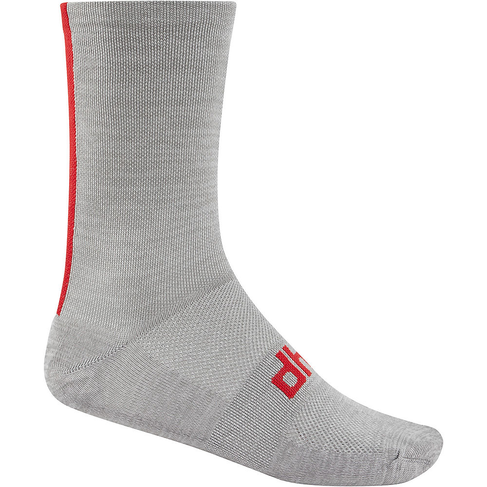 Calcetines dhb Classic Plain SS21 - Gris, Gris