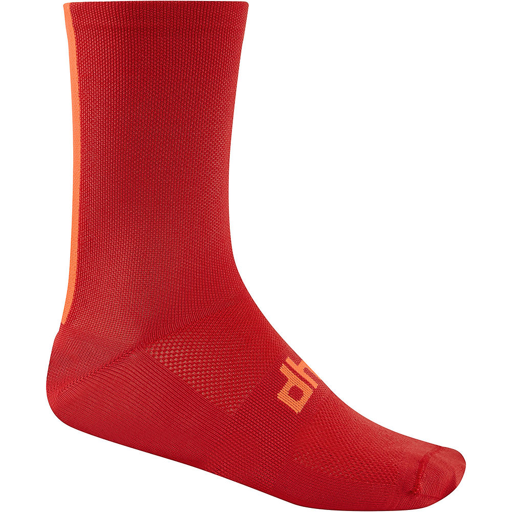 Calcetines dhb Classic Plain SS21 - Rojo - M/L, Rojo