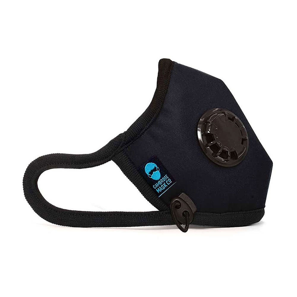 Cambridge Mask Co. Churchill Pro Anti Pollution Mask - Noir - XL, Noir