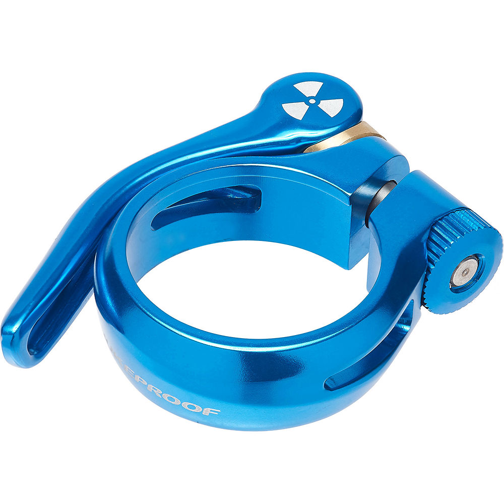 Collier de selle Nukeproof Horizon QR - Bleu - 31.8mm, Bleu