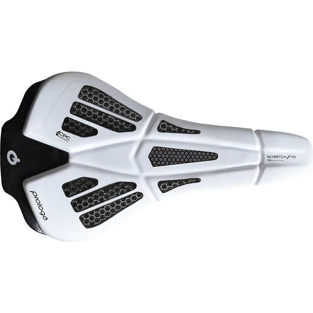 PROLOGO Scratch M5 CPC Tirox Saddle - Blanc - 250 x 140, Blanc