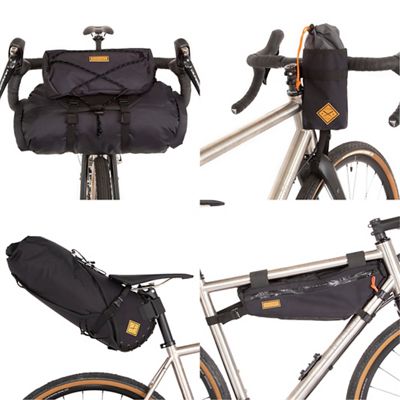 Restrap Adventure Bike Packing Bundle - Noir, Noir