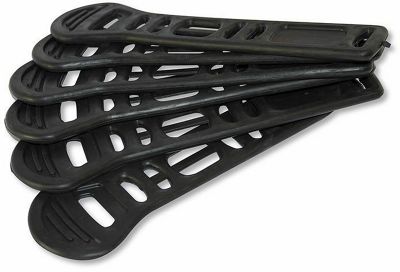 Peruzzo Rubber Straps For Car Bike Carrier - Black - 6 Pack, Black