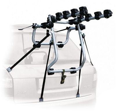 Peruzzo Venezia 4 Bike Rear Mount Carrier - Grey - 4 Bikes}, Grey