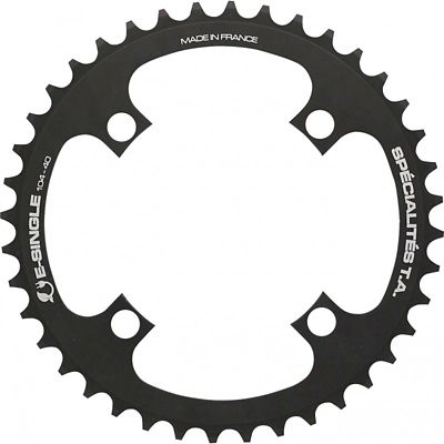 TA E-Single Chain Ring (104 BCD) - Black - 104 pcd, Black