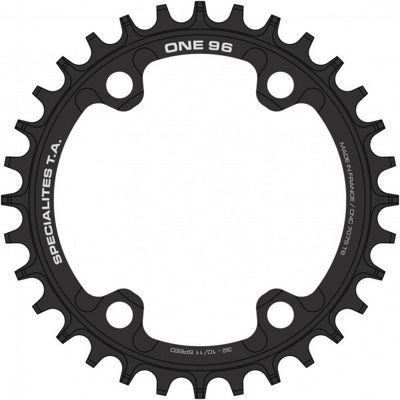 TA One Mountain Bike Chain Ring (96 BCD) - Black - 36t}, Black