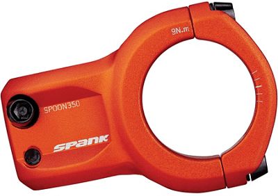 Spank SPOON 350 Mountain Bike Stem - Orange - 1.1/8", Orange