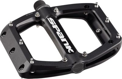 Spank SPOON 110 Flat Mountain Bike Pedals - Black, Black