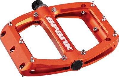 Spank SPOON 110 Flat Mountain Bike Pedals - Orange, Orange