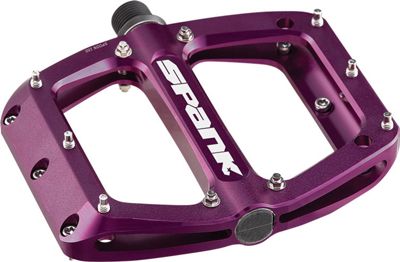 Spank SPOON 110 Flat Mountain Bike Pedals - Purple, Purple