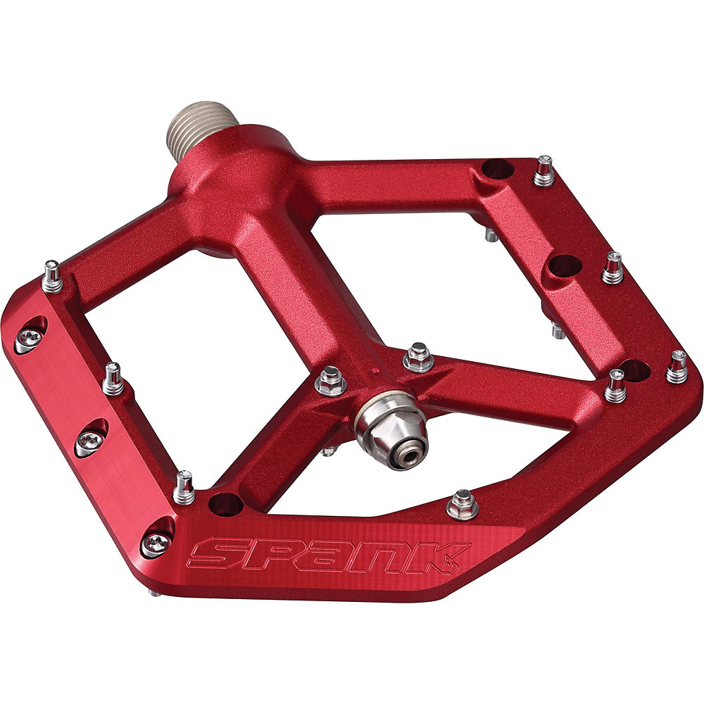 Spank Spike Pedals - Red, Red
