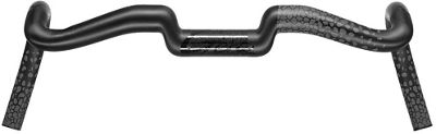 Deda Elementi Gera Carbon Gravel Bike Handlebar - Polished On Black - 44cm, Polished On Black