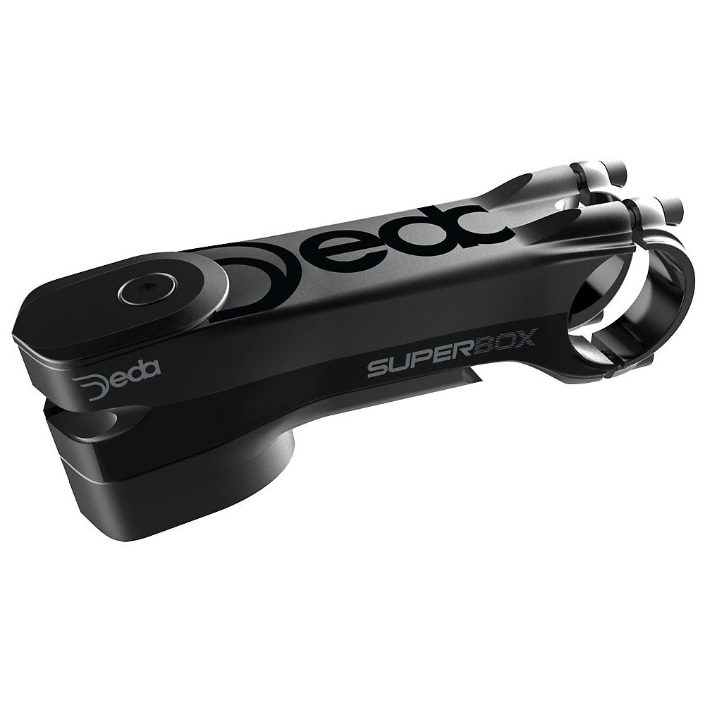 Deda Elementi SuperBox DCR Stem - Polished On Black - 1.1/8, Polished On Black