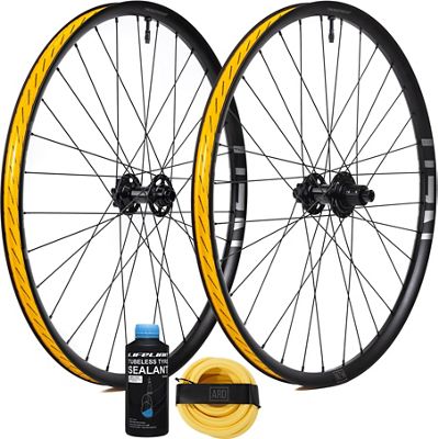 Nukeproof Horizon V2 Wheel ARD and Sealant Bundle - Black - MS - 15mm x 110mm / 12mm x 148mm}, Black - MS