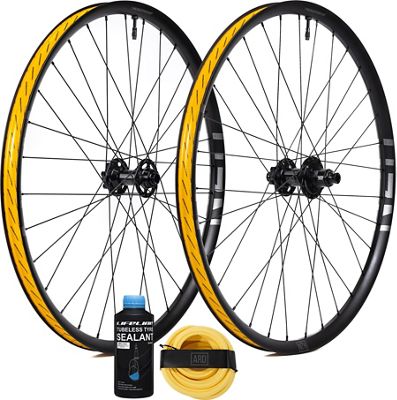 Nukeproof Horizon V2 Wheel ARD and Sealant Bundle - Black - XD - 15mm x 110mm / 12mm x 148mm}, Black - XD