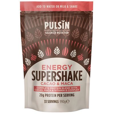 Pulsin Energy Supershake Cacao & Maca (990g)