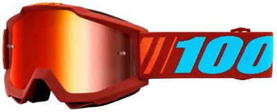 100% Accuri MTB Goggles w-Anti-Fog Lens  - Dauphine-Red, Dauphine-Red