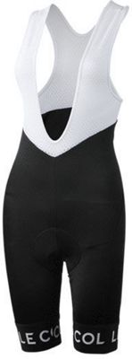 LE COL Women's Pro Cycling Bib Shorts SS21 - Noir - blanc, Noir - blanc