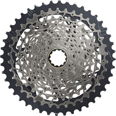 SRAM XPLR XG1271 Cassette - Nickle Chrome - 10-44t}, Nickle Chrome