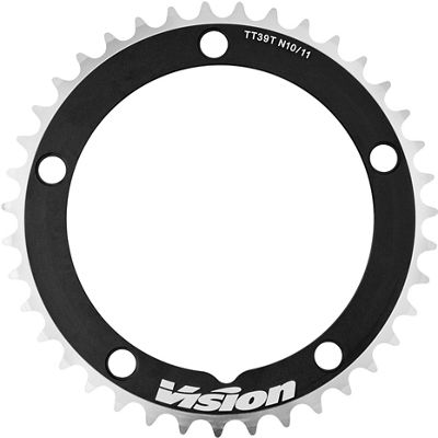 FSA Pro TT 11 Speed Road Chain Ring - Black - 39t}, Black