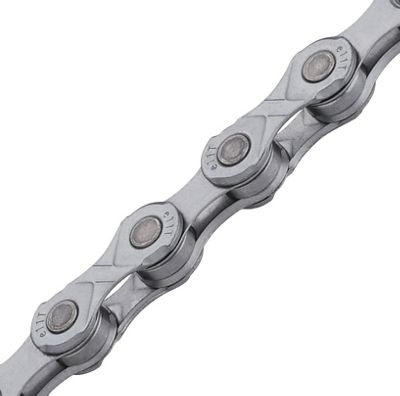 KMC E11 EPT 11 Speed E-Bike Chain - Silver - 1/2 x 11/128, Silver