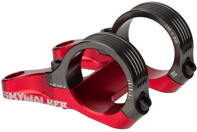 Sixpack Racing Skywalker-35 Direct Mount Stem - Red-Grey - 35.0mm, Red-Grey