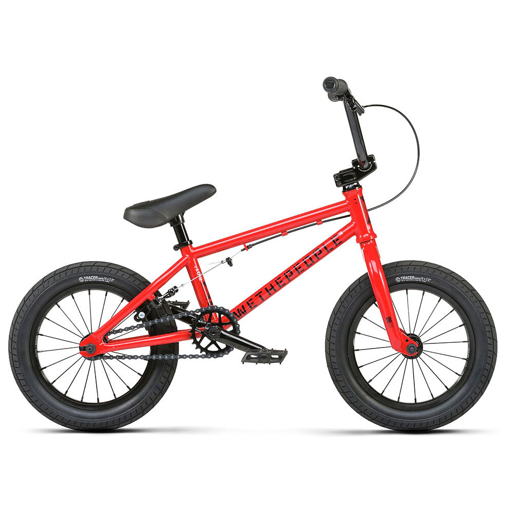 WeThePeople Riot 14 BMX Bike 2021 - Rouge, Rouge