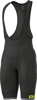 Alé Solid Blend Winter Cycling Bib Shorts AW20 - Back-Yellow - XXXL}, Back-Yellow