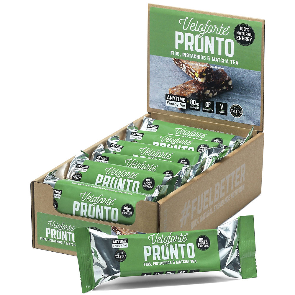 Veloforte Pronto Natural Vegan Energy Bar (12x70g) - 12 x 70g