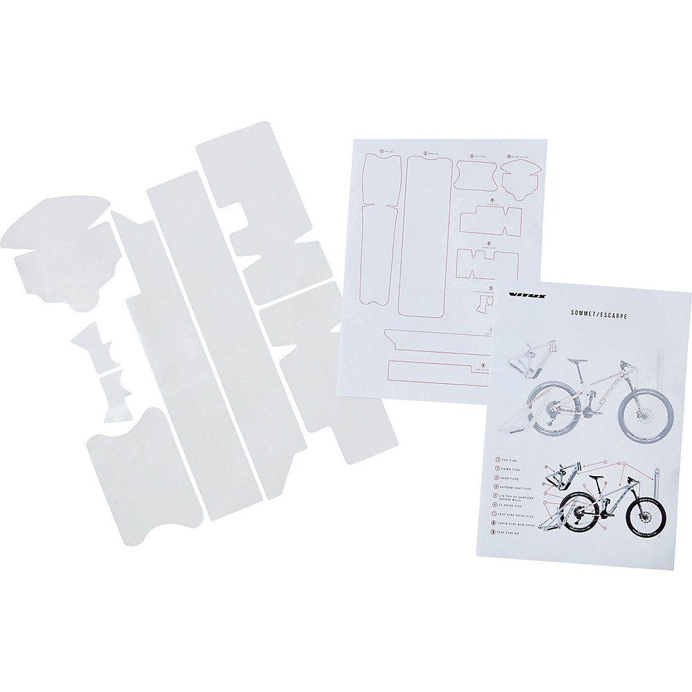 Vitus Escarpe-Sommet Frame Protection Kit - Noir, Noir