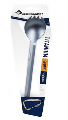 Sea To Summit Titanium Spork SS21 - Blue Anodised, Blue Anodised