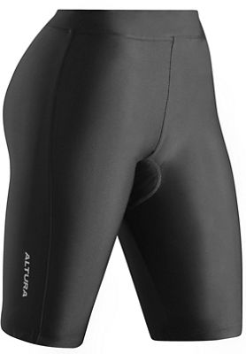 Altura Women's Airstream Waist Cycling Shorts SS21 - Black - UK 8}, Black